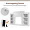 70 Inch Modern Entertainment Center with Bookcase (Only TV stand)